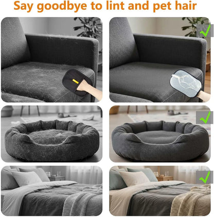 Pet Hair Removal Glove for Cats & Dogs