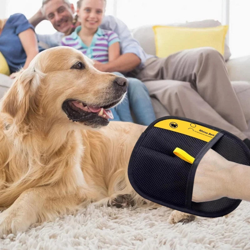 Pet Hair Removal Glove for Cats & Dogs