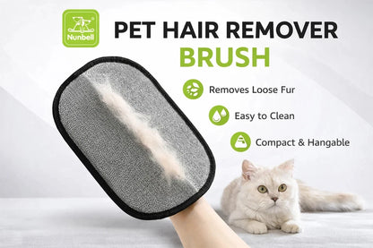Pet Hair Removal Glove for Cats & Dogs