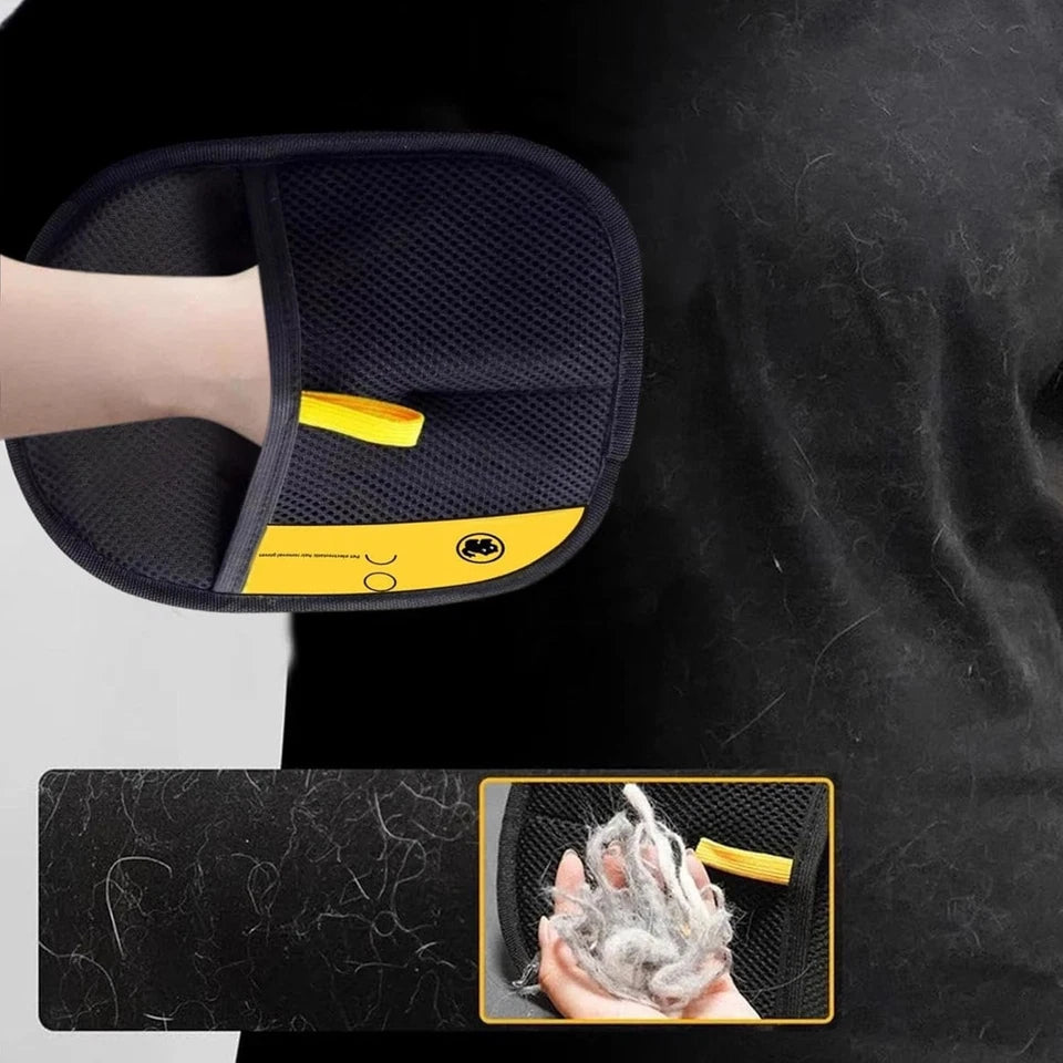 Pet Hair Removal Glove for Cats & Dogs